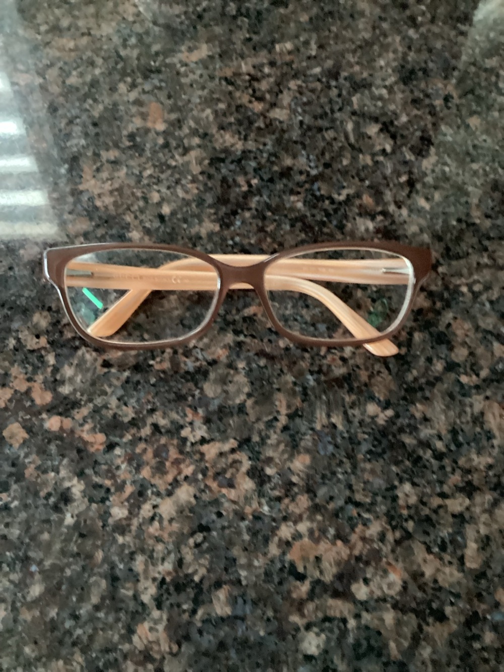 Gucci Brown and Cream Sunglasses